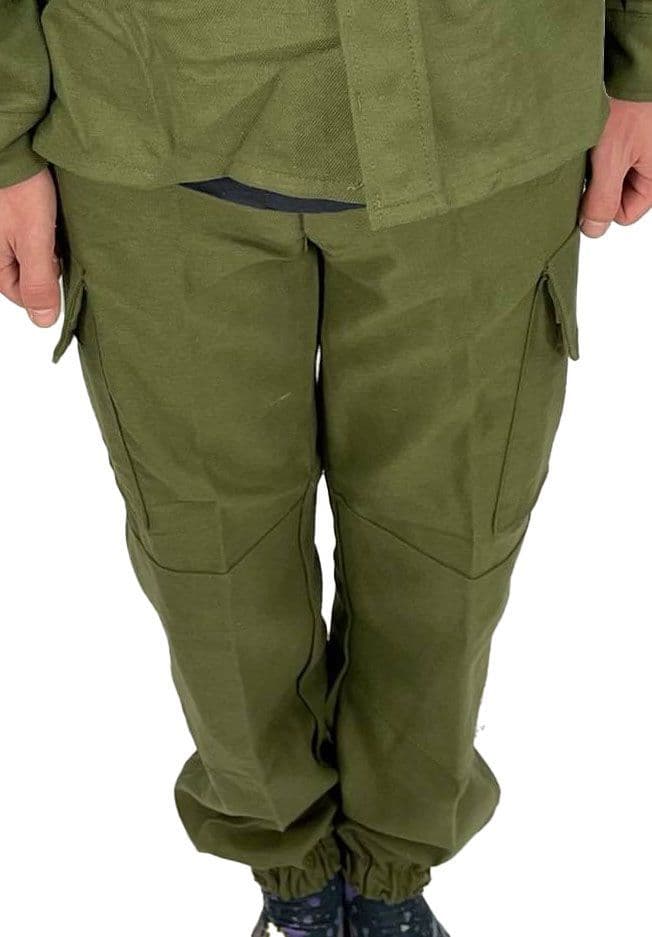 Spanish Military Wool Olive Bushcraft Trousers