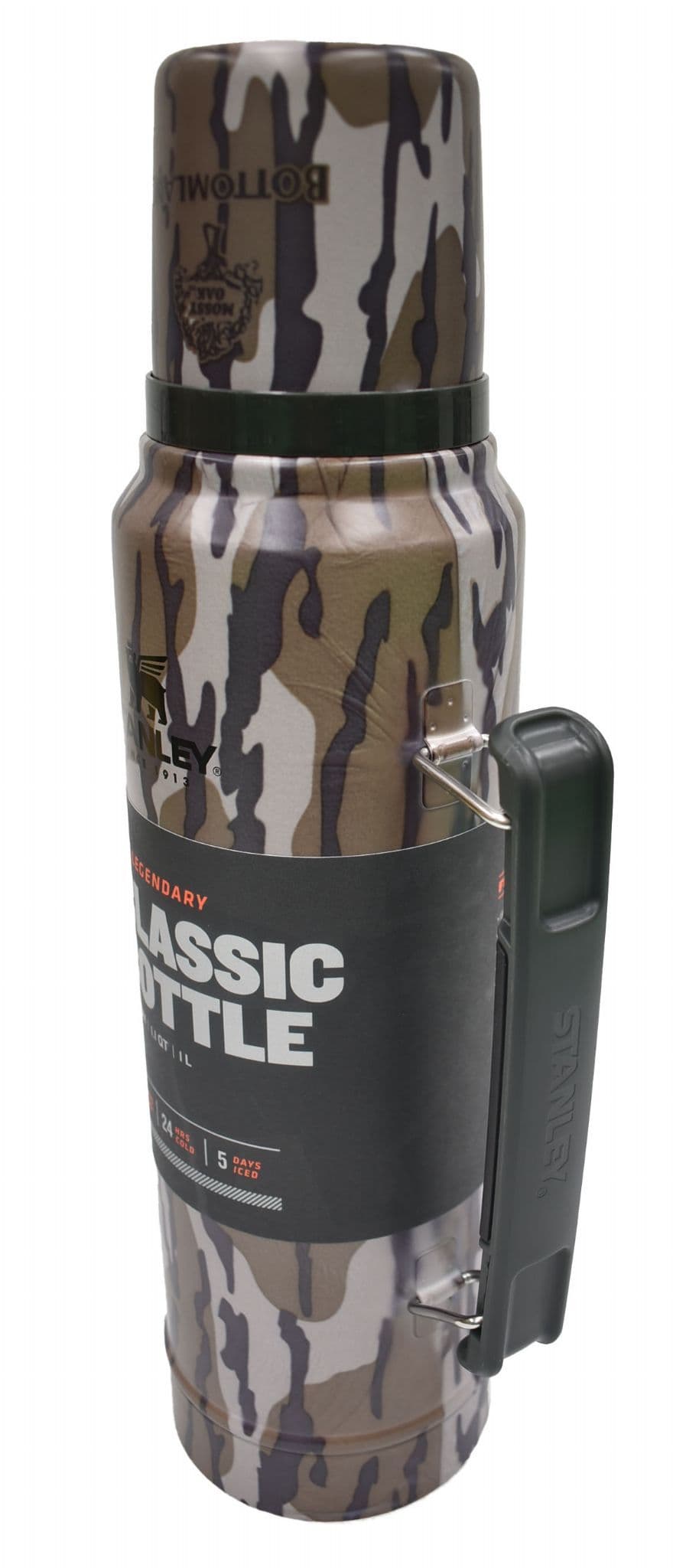 Stanley Classic Vacuum Insulated Bottle 1.0 Litres - Mossy Oak Bottomland