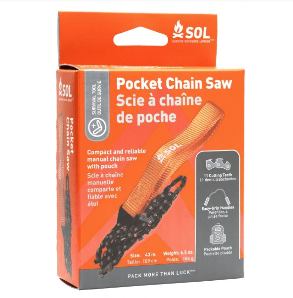 Survive Outdoors Longer Pocket Chain Saw