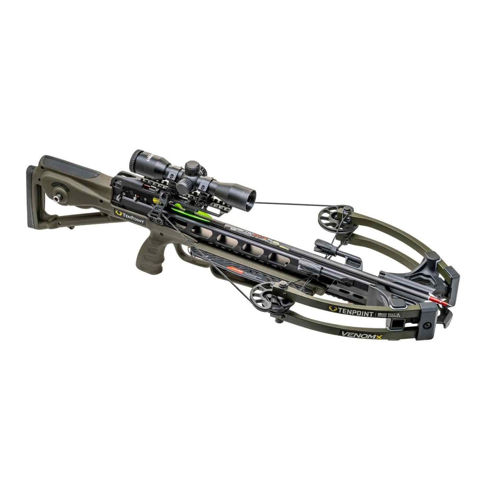 Tenpoint VenomX ACUSlide Compound Crossbow Package in Moss Green