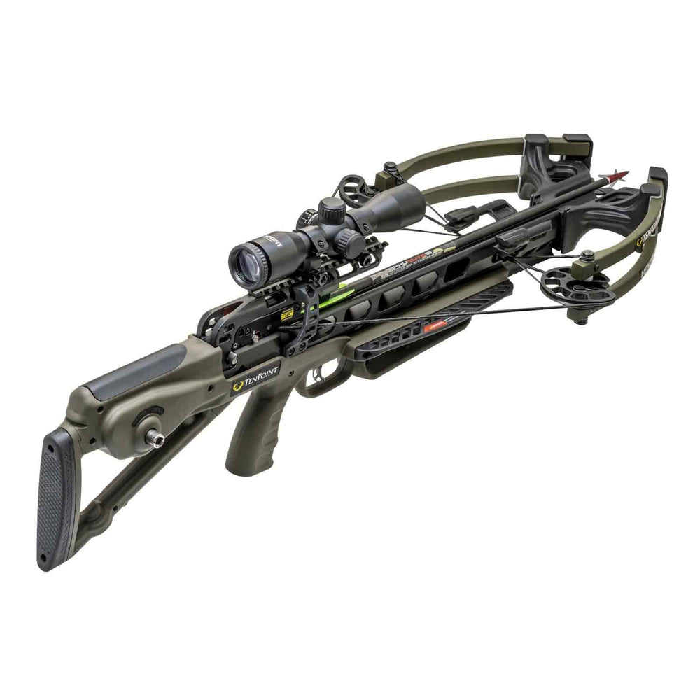 Tenpoint VenomX ACUSlide Compound Crossbow Package in Moss Green
