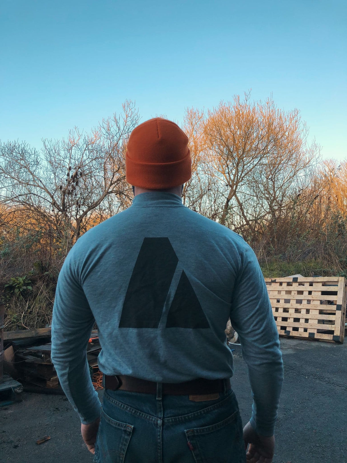 US Army Grey Long Sleeve Fitness T-Shirt