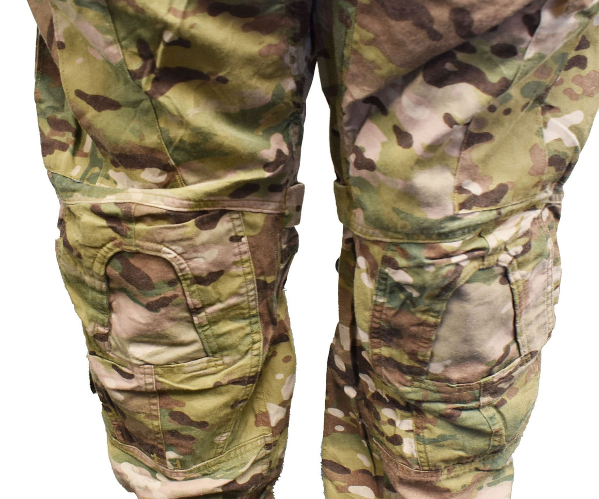 US Military ACU Multicam OCP Ripstop Trousers With Knee Pad Area