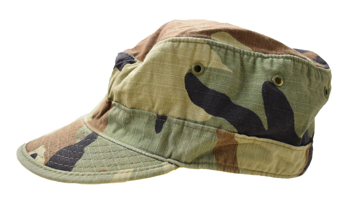 US Military M81 BDU Woodland Camo Hot Weather Cap