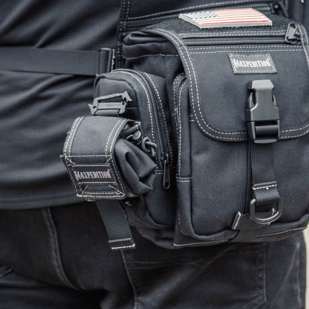 Maxpedition Mini ROLLYPOLY Black Dump Pouch