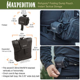 Maxpedition ROLLYPOLY Green Folding Dump Pouch