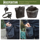 Maxpedition ROLLYPOLY Khaki Folding Dump Pouch
