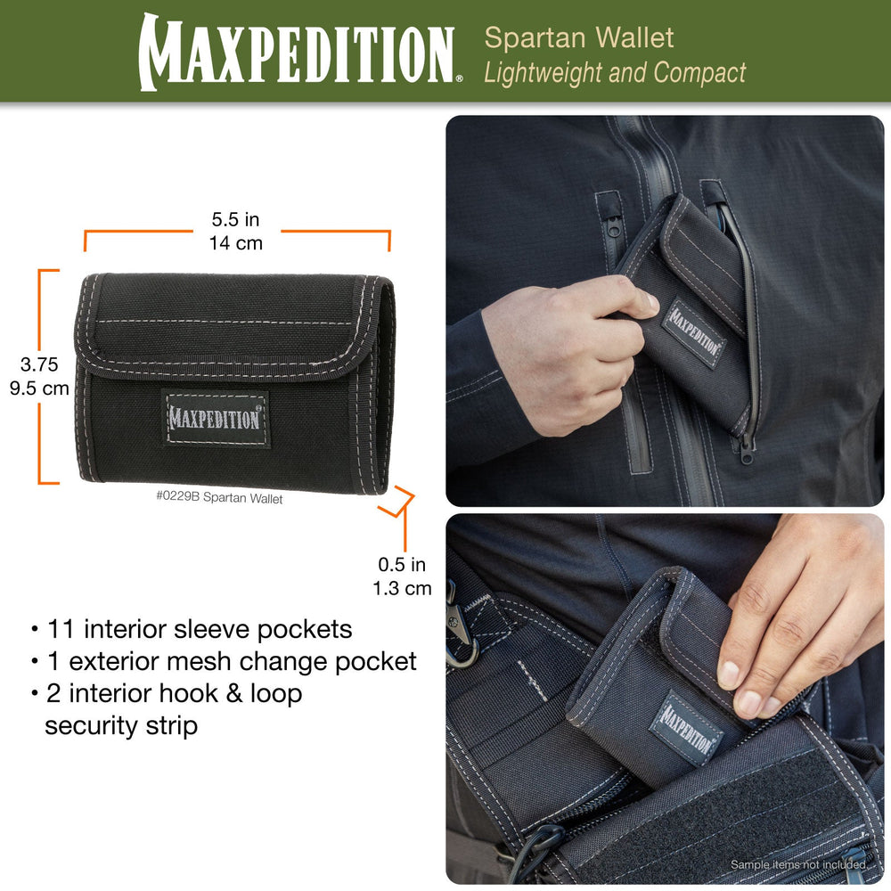 Maxpedition Spartan Khaki Wallet