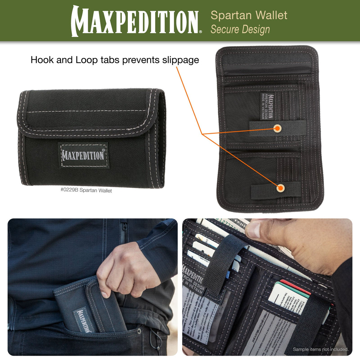 Maxpedition Spartan Khaki Wallet