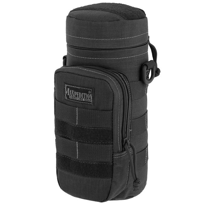 Maxpedition 10" x 4" Black Bottle Holder