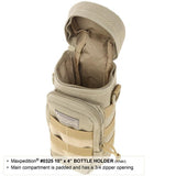 Maxpedition 10" x 4" Khaki Bottle Holder