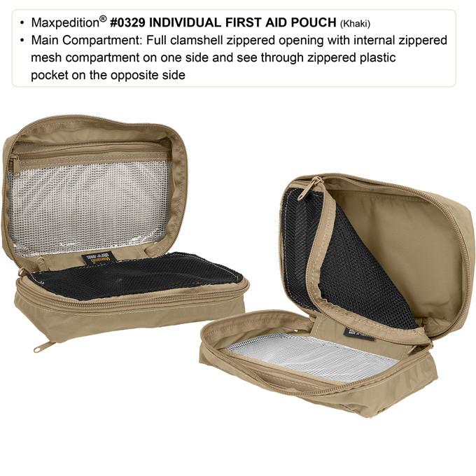 Maxpedition Individual Khaki First Aid Pouch