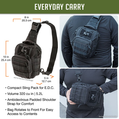 Maxpedition REMORA Black Gearslinger