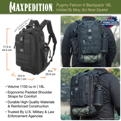 Maxpedition Pygmy Falcon-II Khaki Backpack