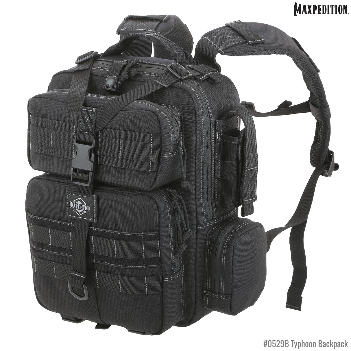 Maxpedition Typhoon Black Backpack 13L
