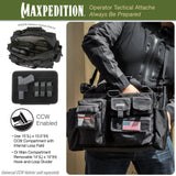 Maxpedition Operator Black Tactical Attache