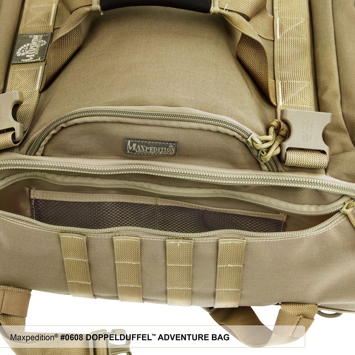 Maxpedition DOPPELDUFFEL Black Adventure Bag