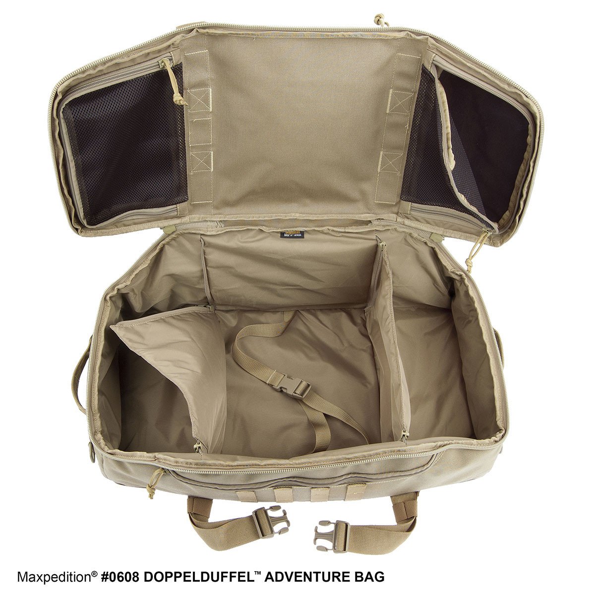 Maxpedition DOPPELDUFFEL Black Adventure Bag
