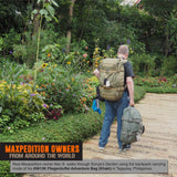 Maxpedition FLIEGERDUFFEL Black Adventure Bag