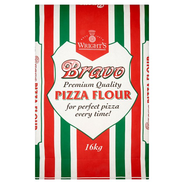 16kg Wright's Bravo Pizza Flour - Bulk Food Ration Storage