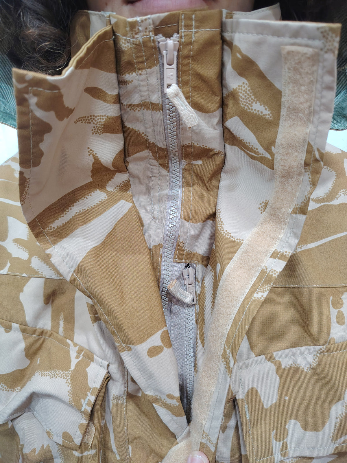 British Military Desert DPM MVP Gore Tex Lightweight Waterproof Jacket