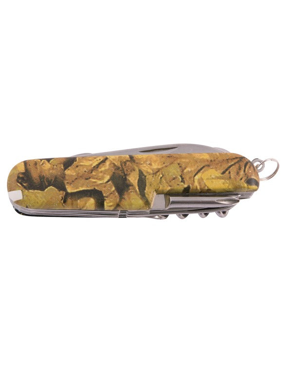Kombat UK Camo LD347 Multi-tool Penknife - Hunting Camo