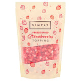 130g Simply Freeze Dried Strawberries Topping - Bulk Food Ration Storage