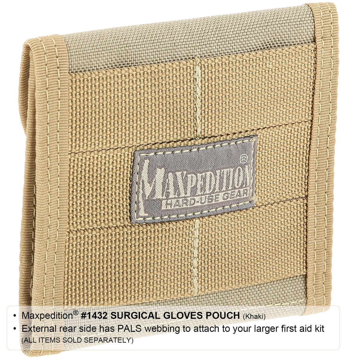Maxpedition Surgical Gloves Black Pouch