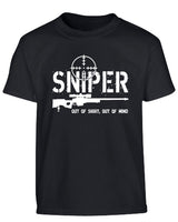 Kombat UK Kids Sniper T-shirt - Black