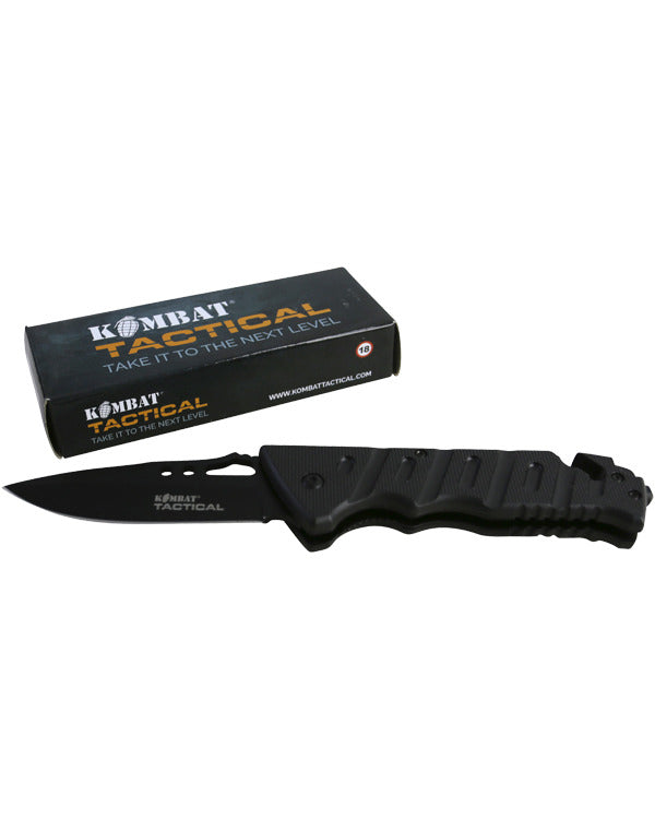 Kombat UK Trooper LGSS-E256BK3 Folding Lock Knife