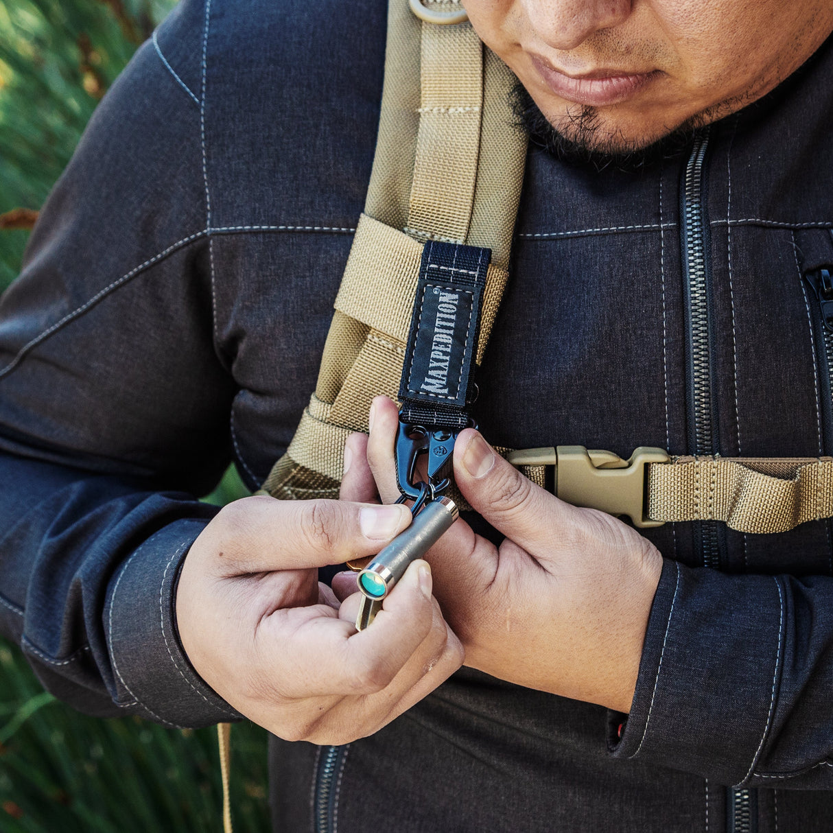 Maxpedition OD Green Keyper Keyring