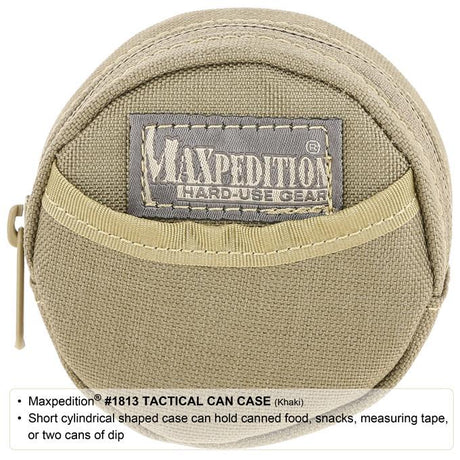 Maxpedition Black Tactical Can Case