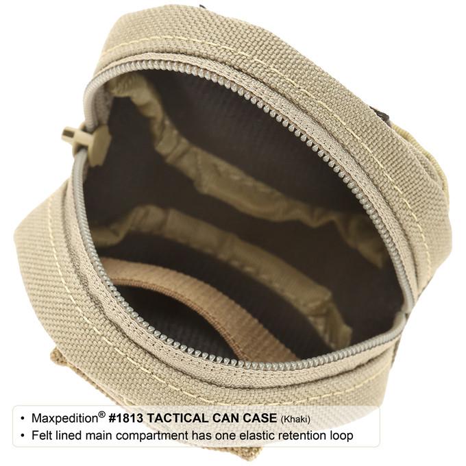 Maxpedition Black Tactical Can Case