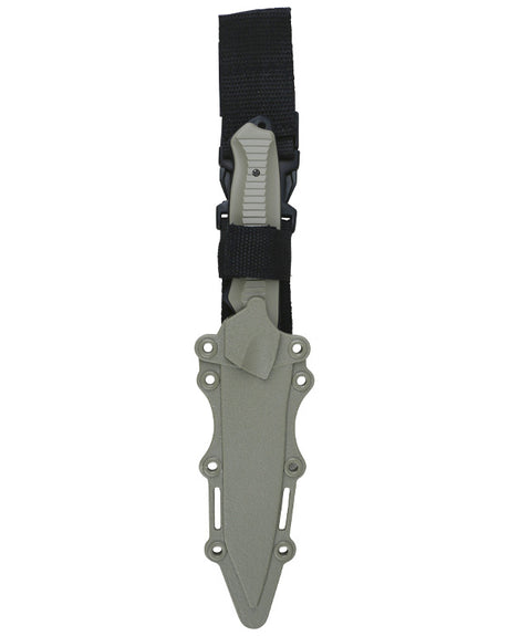 Kombat UK Airsoft Tanto Fixed Blade Plastic Dummy Knife - Coyote