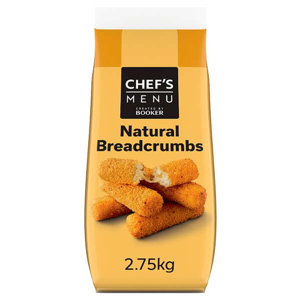 2.75kg Chef's Menu Natural Breadcrumbs - Bulk Food Ration Storage