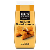 2.75kg Chef's Menu Natural Breadcrumbs - Bulk Food Ration Storage