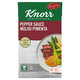 Knorr® Professional Garde d’Or Peppercorn Ready-To-Use Sauce 1 Litre - Bulk Food Ration Storage