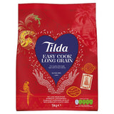 5kg Tilda Easy Cook Long Grain Rice - Bulk Food Ration Storage