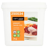 2kg Chef's Larder Pepper Sauce Mix - Bulk Food Ration Storage