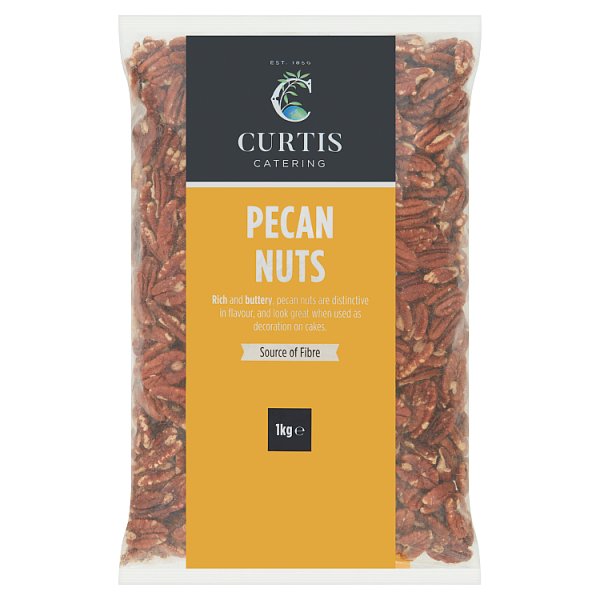 1kg Curtis Catering Pecan Nuts - Bulk Food Ration Storage