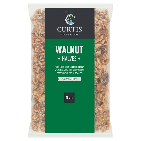 1kg Curtis Catering Walnut Halves - Bulk Food Ration Storage