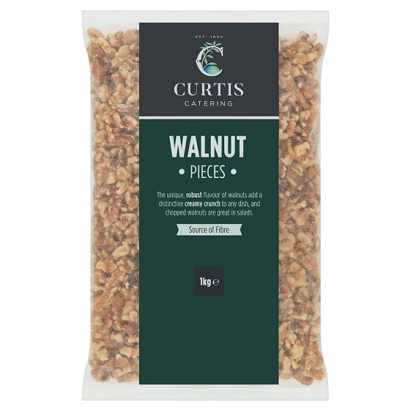 1kg Curtis Catering Walnut Pieces - Bulk Food Ration Storage