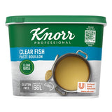 1kg Knorr Professional Clear Fish Paste Bouillon - Bulk Food Ration Storage