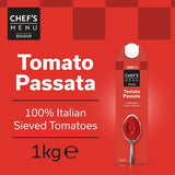 1kg Chef's Menu Tomato Passata - Bulk Food Ration Storage