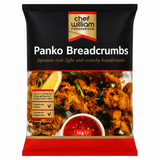 1kg Chef William Foodservice Panko Breadcrumbs - Bulk Food Ration Storage