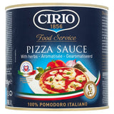2550g Cirio Food Service Pizza Sauce with Herbs - Bulk Food Ration Storage