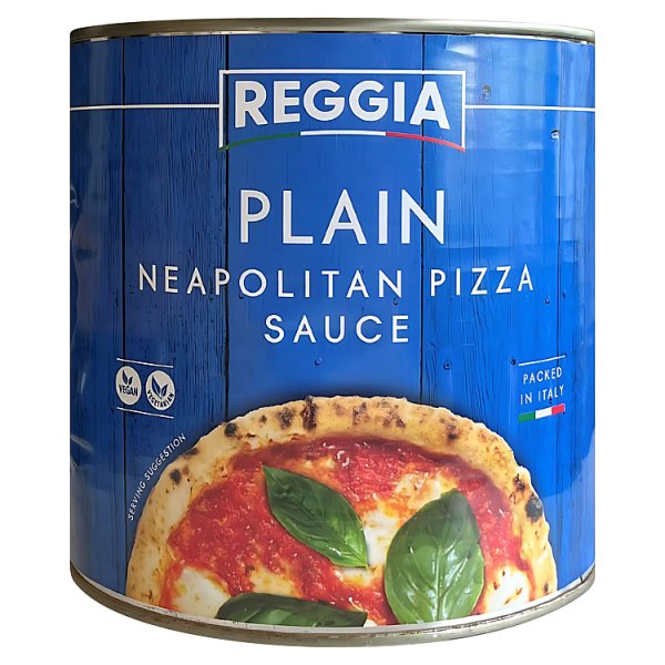 2550g Reggia Plain Neapolitan Pizza Sauce - Bulk Food Ration Storage