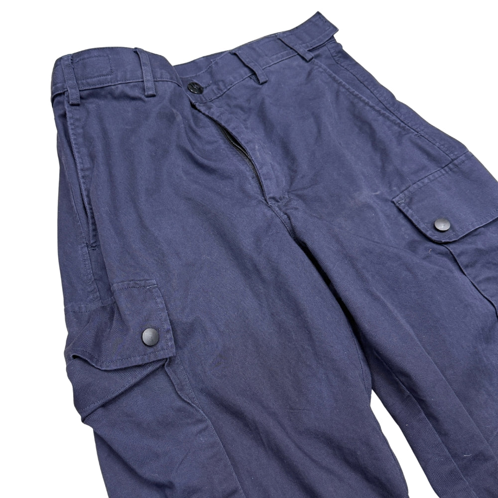 British Military Navy Blue Training Cargo Trousers