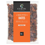 2kg Curtis Catering Dried Pitted Dates - Bulk Food Ration Storage