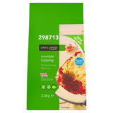 3.5kg Chef's Larder Crumble Topping - Bulk Food Ration Storage